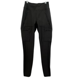 Athleta Women's Cargo Tight Leggings, Black, Sz. 0  Hiking Climbing Athleisure‎
